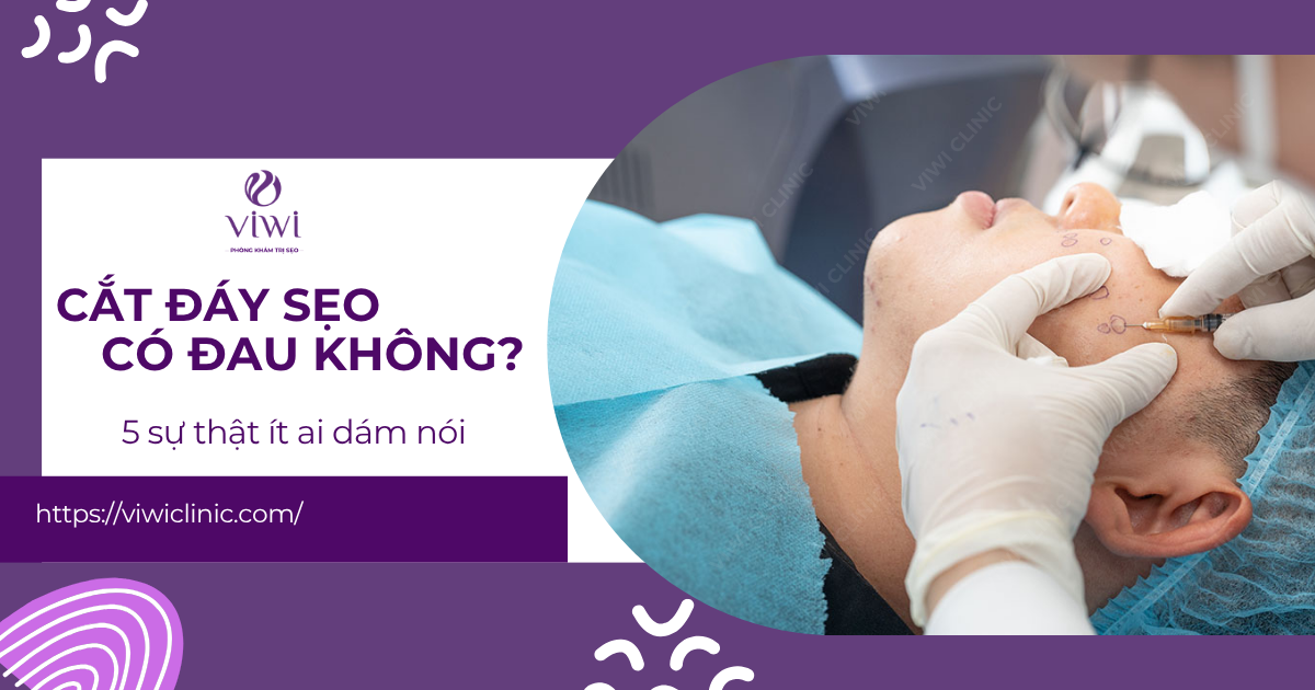 Cắt đáy sẹo có đau không